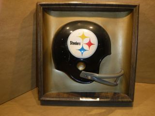 Rare Vintage Pittsburgh Steelers Decorator Helmet Plaque Sears Roebuck