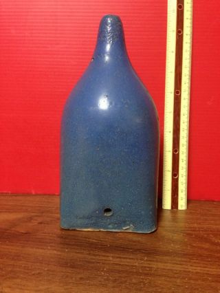 Vintage Pottery Cemetery Vase/wall Pocket Vase
