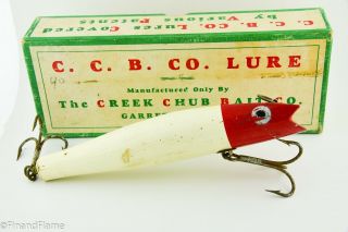 Vintage Creek Chub Salt Spin Darter Lure Et14