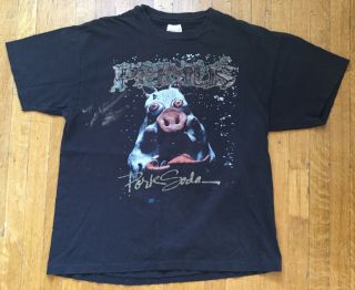 Primus Pork Soda 1993 Concert Tour T Shirt Vintage