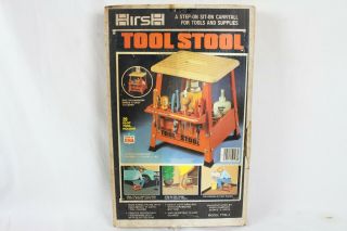 Vintage Nos Hirsh Tool Stool Step - On Carryall Model Ttsl - 1 Nos Made In Usa