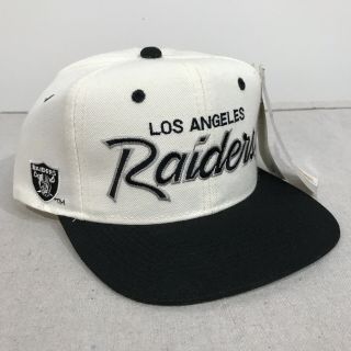 Los Angeles Raiders Sports Specialties Snapback Hat Cap Vintage La Oakland Nwt