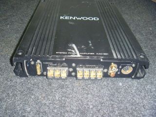 Kenwood KAC - 821 KAC821 2 channel amp amplifier old school sq vintage 721 921 3