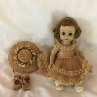 Vintage Madam Alexander - Kins doll and outfit 1950s triple stitched hair 3