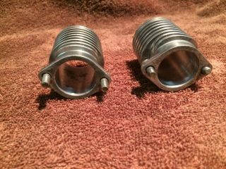 PAIR Azusa velocity stacks for vintage go kart McCulloch,  West Bend 2