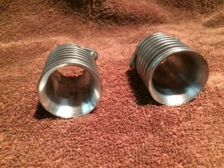 PAIR Azusa velocity stacks for vintage go kart McCulloch,  West Bend 3