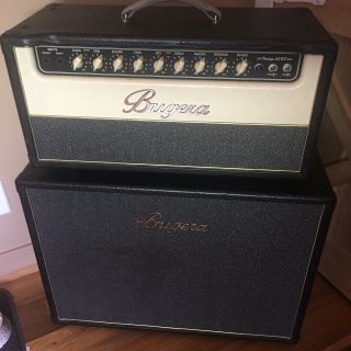 Bugera Vintage 55hd Tube Guitar Amp 2x12cab W/power Cord/speaker Cable