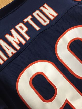 SEWN Vintage RARE Dan Hampton 99 CHICAGO BEARS Custom Jersey - Size L (48) 2