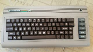 RARE Commodore USA 64 chasis w/keyboard MIB 7