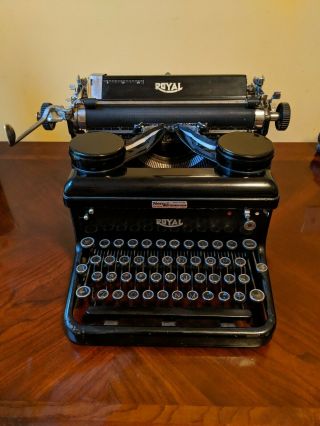 1934 Vintage Royal Khm Typewriter,  See Details