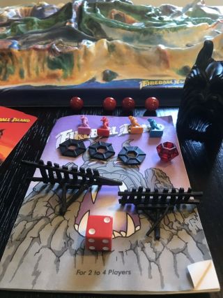 Fireball Island 1986 Vintage Nearly Complete (missing 1 Marble & 1 Token) 2