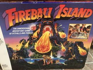 Fireball Island 1986 Vintage Nearly Complete (missing 1 Marble & 1 Token) 5