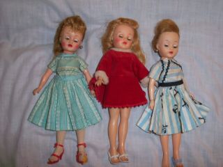 Vintage Little Miss Revlon Dolls With Cloths Ideal Toy Company