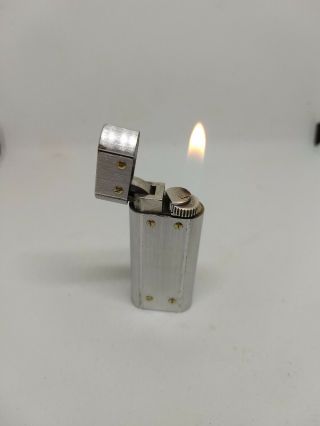 Vintage Cartier Santos Lighter GREAT - - LISTING ONLY FOR 24 HOURS SO GRAB IT 2