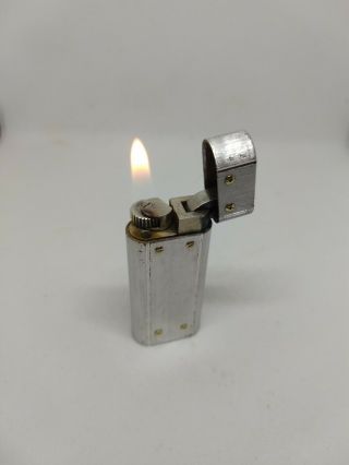 Vintage Cartier Santos Lighter GREAT - - LISTING ONLY FOR 24 HOURS SO GRAB IT 5