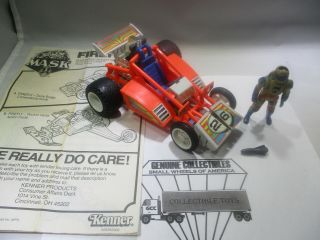 " Vintage " M.  A.  S.  K.  Firefly Dune Buggy All Accessories Part Kenner 1986