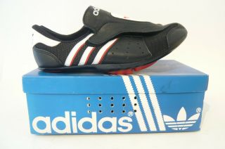 Adidas Aj 1176 Eddy Merckx Size 41 1/3 Vintage Leather Cycling Shoes