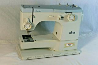 Vintage ELNA 62C Sewing Machine Made In Switzerland NO Case/Accessories 4
