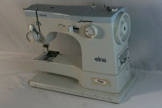 Vintage ELNA 62C Sewing Machine Made In Switzerland NO Case/Accessories 5
