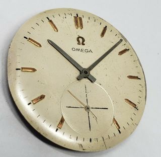 Vintage Omega Cal 266 Movement With Hands And Dial
