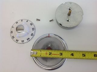 VINTAGE STOVE PARTS LUX 60 Minute Timer Wedgewood O ' keefe Roper Chambers 6