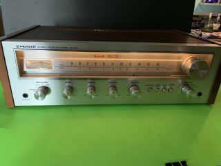 Vintage Pioneer Stereo Receiver Model Sx - 450 In Good