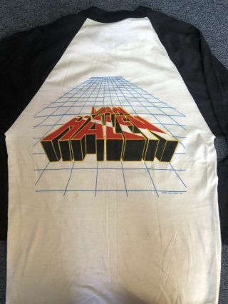 Vintage 1982 Van Halen Concert Tour Tee 80’s Rock T Shirt Size Large 5