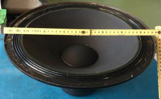 Rare Vintage Nos Peerless 15 Inch Factory Boxed Woofer