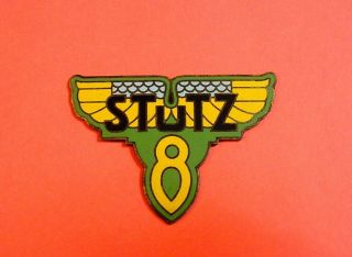 Stutz 8 Vintage Radiator Badge Emblem 1924 1925 1926 1927 1928