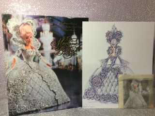 MADAME DU BARBIE DOLL 1997 LIMITED EDITION BOB MACKIE MATTEL 17934 NRFB 6