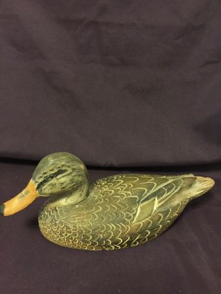 Duck Decoy By Benjamin J Schmidt (miniature)