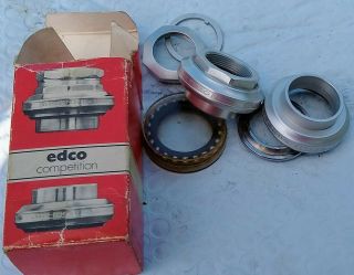 Edco Competition Headset Iso Bsc/italian Nos Nib Vintage 70s 80s Swiss