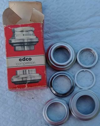 EDCO Competition Headset ISO BSC/Italian NOS NIB Vintage 70s 80s Swiss 2