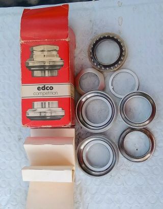EDCO Competition Headset ISO BSC/Italian NOS NIB Vintage 70s 80s Swiss 3