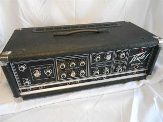 Vintage Peavey Series 400 Bass Guitar Amplifier Amp Serviced