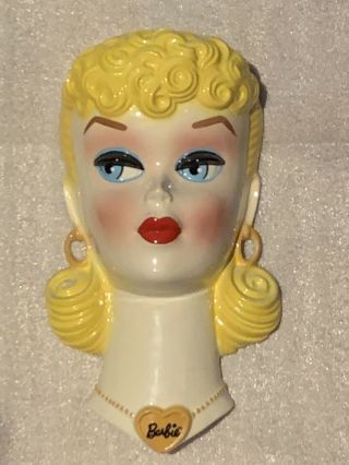 Vintage 1989 Mattel - Barbie Creamic Wall Bust