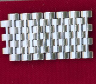 Vintage Heuer Monaco watch bracelet 7 links NSA bracelet NOS Swiss band 11 3