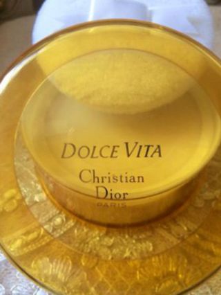 100 Authentic Huge Rare Dior Dolce Vita Vintage Perfumed Talcum Dusting Powder