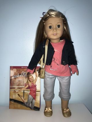 American Girl Doll 2014 Girl Of The Year Isabelle,  Accessories,  Book