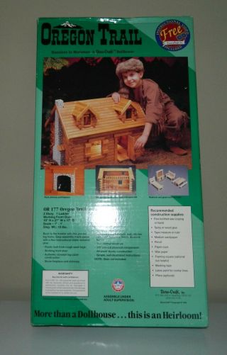 Dura Craft,  Log Cabin Doll House,  Oregon Trail