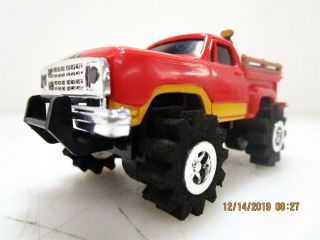 Vintage Schaper Stomper Vehicle 4x4 Dodge Ramwagon Foam Tires 4wd Battery Op.