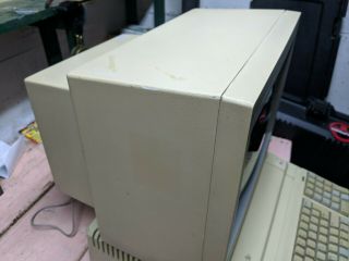 Vintage Apple IIe Computer with Monitor and 2 Floppy Drives - and 11