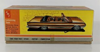 VINTAGE 1964 Mercury Park Lane 1/25 AMT Model Kit 6314 - 150 - BUILT - BOX 7