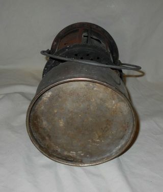 Vintage Antique Early Coleman Quick - lite Lantern Mica Globe Date Code 5 - 12 3