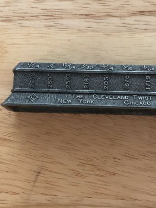 Vintage Cleveland Twist Drill Co.  Drill Bit Holder 3