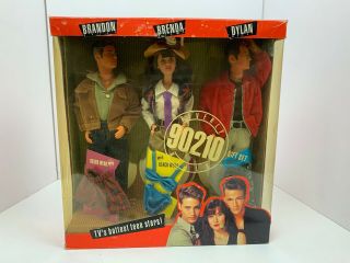 Beverly Hills 90210 Gift Set Brandon,  Brenda,  Dylan Dolls Mattel Vintage