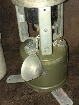 Vintage Military Coleman 520 Stove US 1945 COLEMAN US CM MFG CO 1945 ARMY ISSUE 3