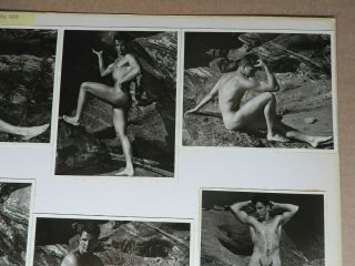 Unique and Rare Photographer ' s Model Card,  Male Nude,  WPG,  11x14 Gay Interest 3