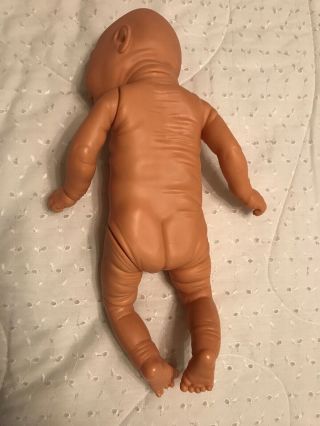 VTG Newborn Anatomically Correct Baby Boy Blue Eyes Doll 19 