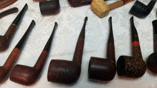20 Vintage Tobacco Smoking Pipes,  Ireland,  Italy,  Odd Bulls Head, 3